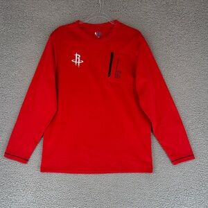 Houston Rockets NBA men’s Large Long Sleeve crew neck sweatshirt pullover